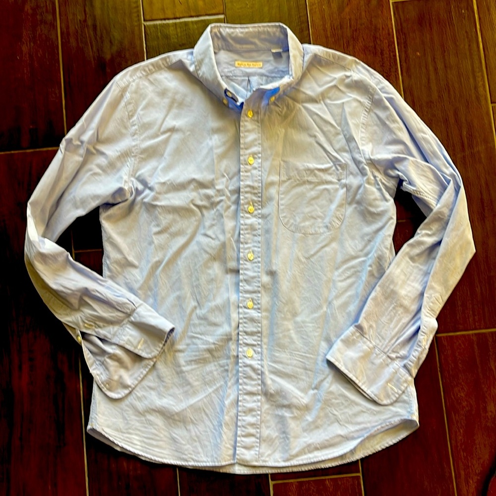 New England Shirt Company - OCBD - light blue - L